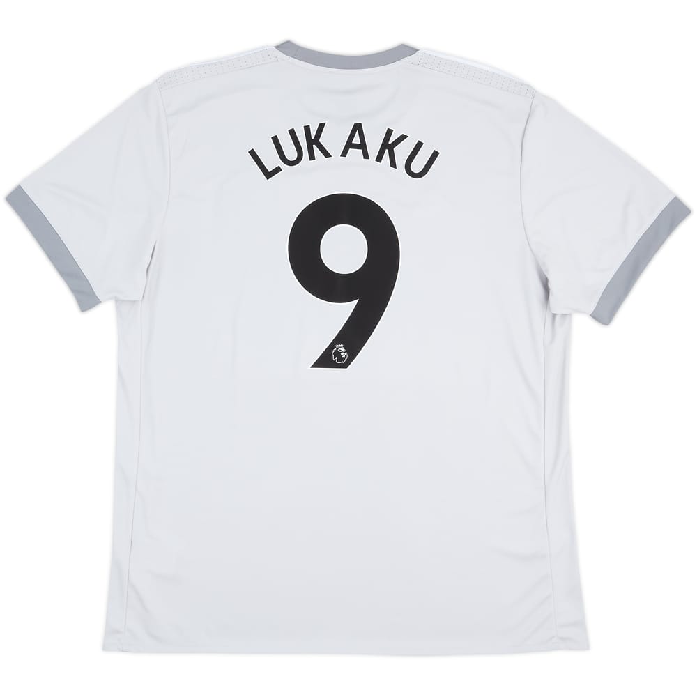 2017-18 Manchester United Third Shirt Lukaku #9 - 9/10 - (XL)