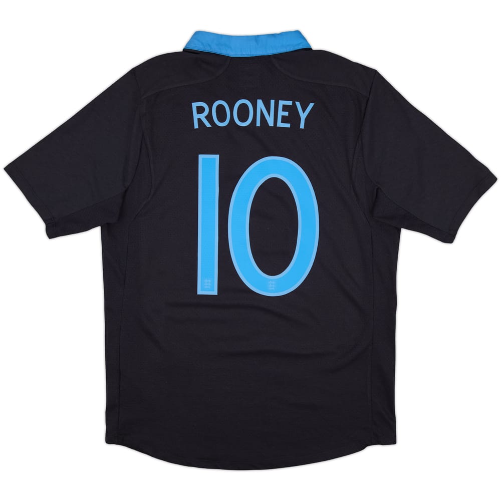 2011-12 England Away Shirt Rooney #10 - 9/10 - (L)
