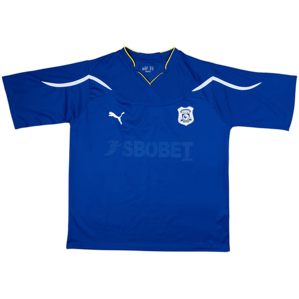 2010-11 Cardiff Home Shirt - 4/10 - (XL)