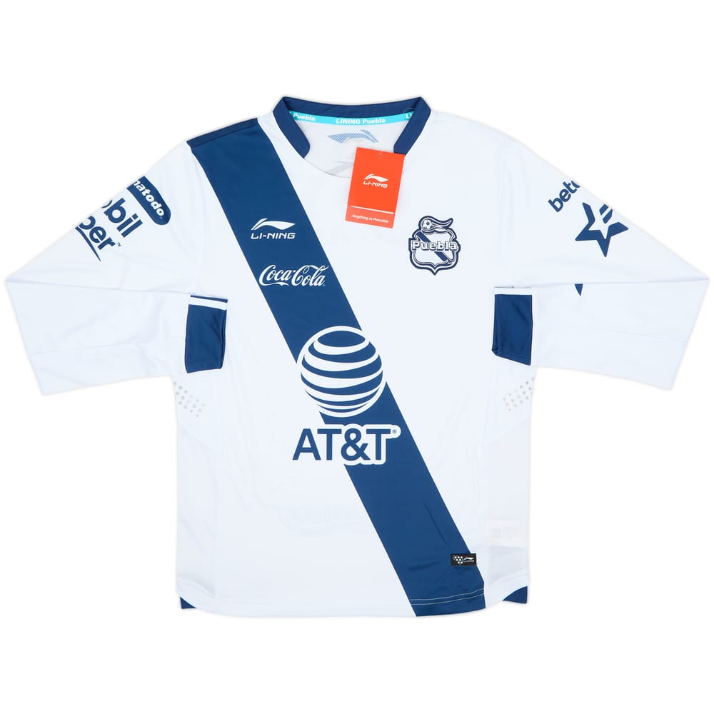 2018-19 Puebla Home L/S Shirt (M)