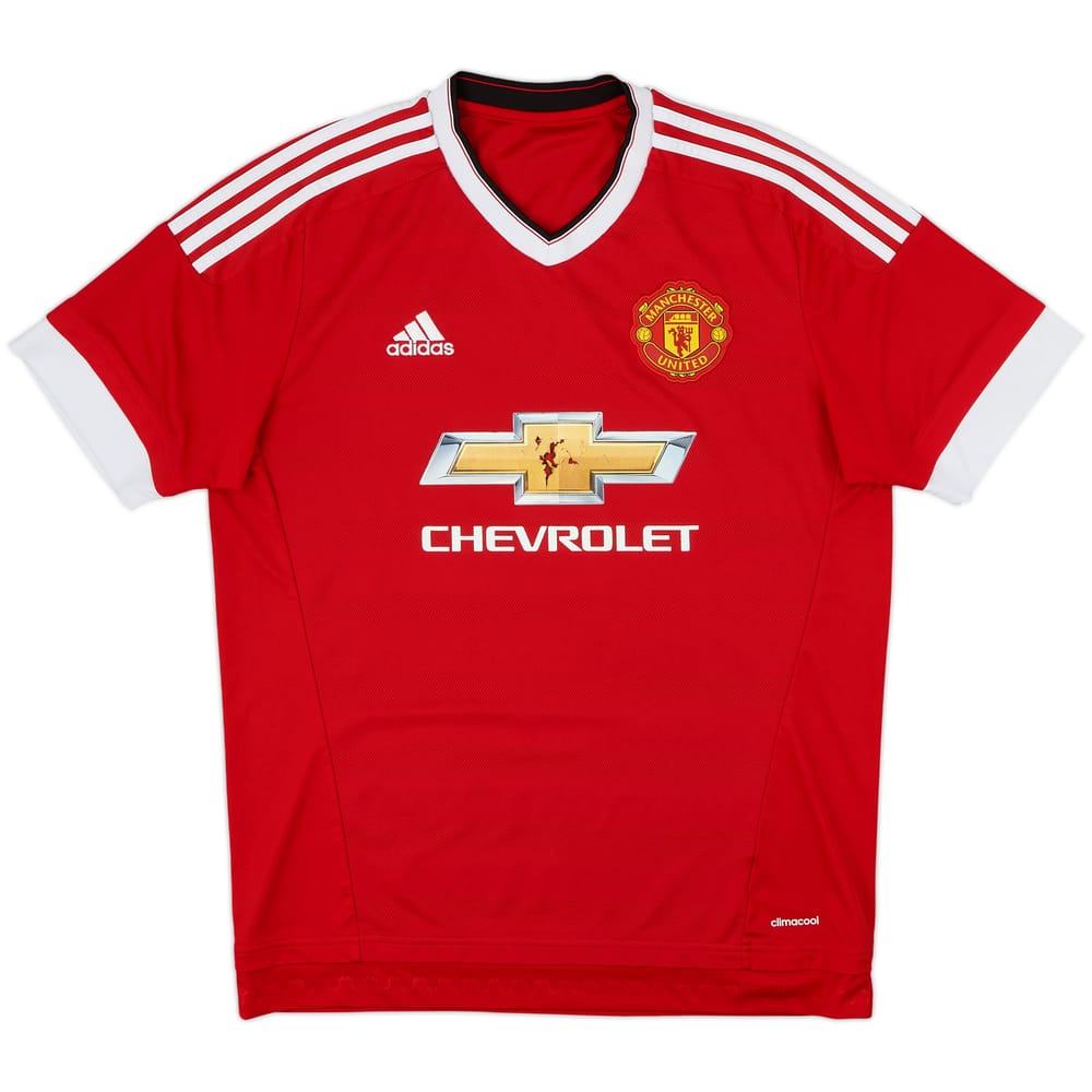 2015-16 Manchester United Home Shirt - 5/10 - (L)