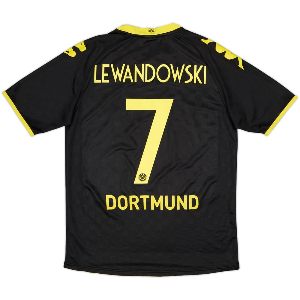 2010-11 Borussia Dortmund Away Shirt Lewandowski #7 - 7/10 - (L)