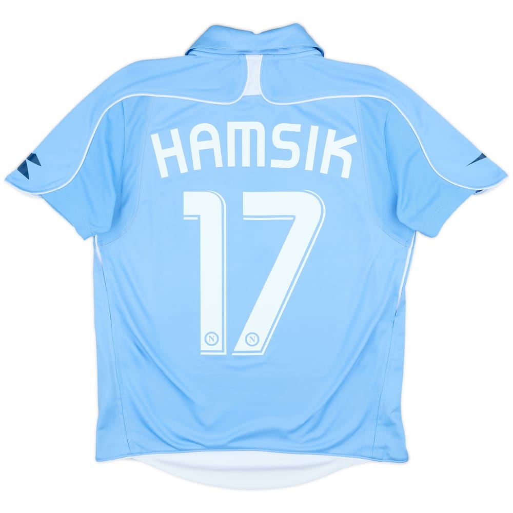 2008-09 Napoli Home Shirt Hamsik #17 - 10/10 - (XS)