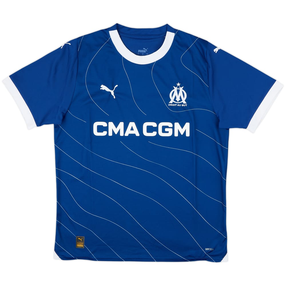 2023-24 Olympique Marseille Away Shirt - 10/10 - (L)