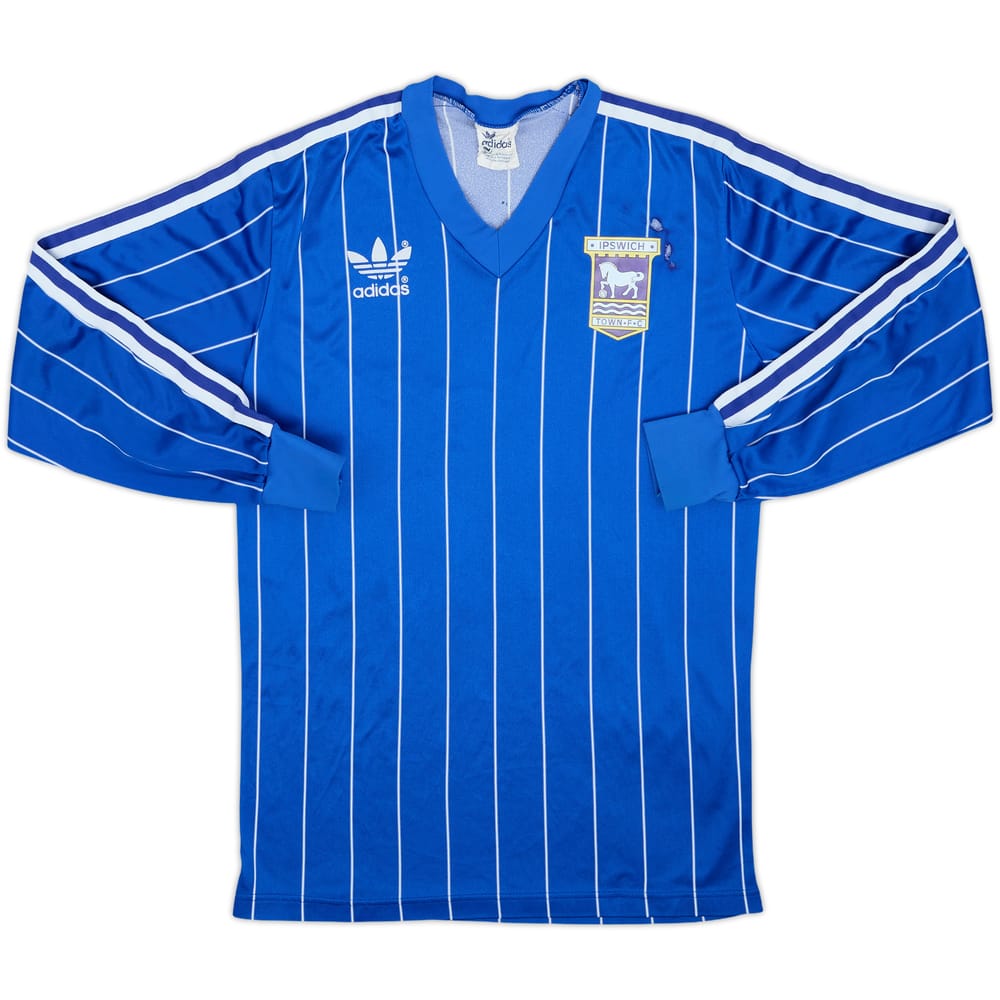 1981-84 Ipswich Home L/S Shirt - 4/10 - (S)