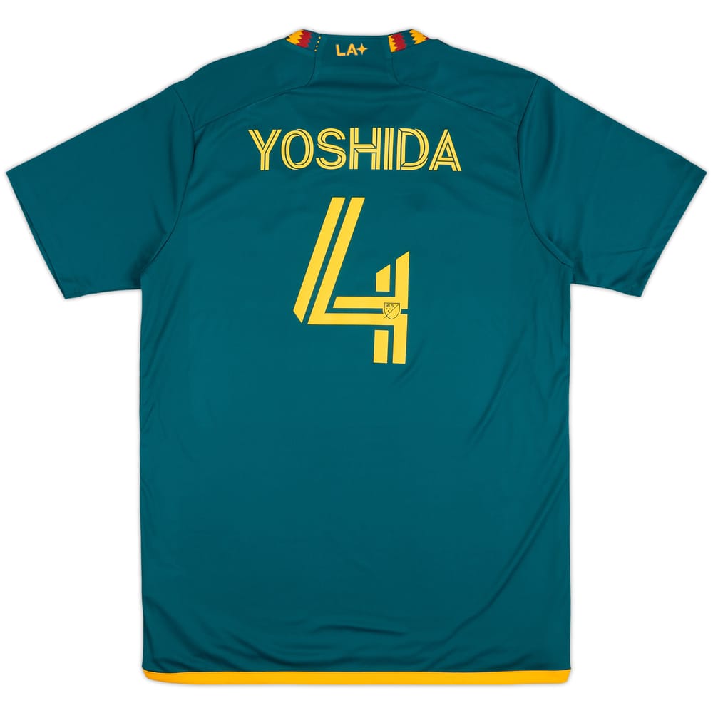 2023-24 LA Galaxy Away Shirt Yoshida #4 - 10/10 - (L)