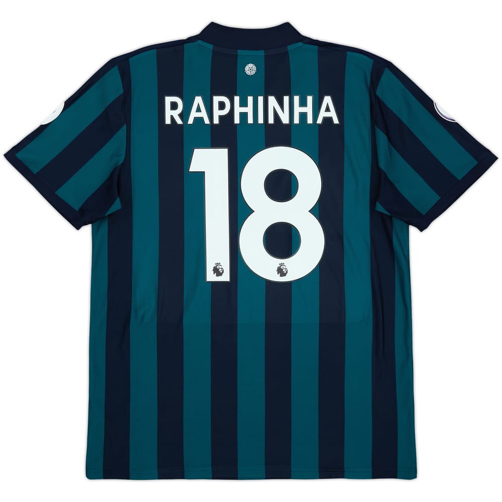 2020-21 Leeds United Away Shirt Raphinha #18 - 9/10 - (L)