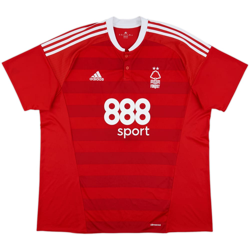 2016-17 Nottingham Forest Home Shirt - 9/10 - (XXL)