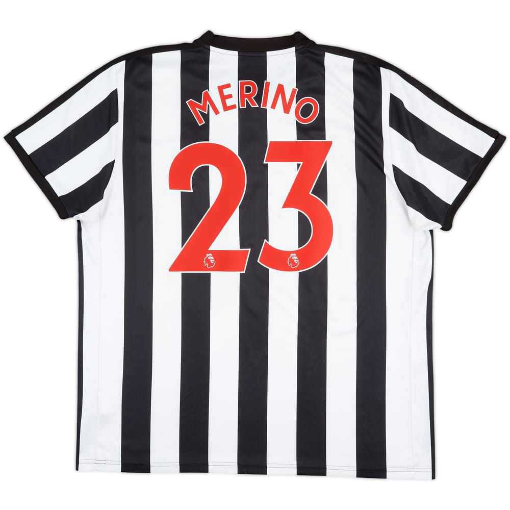 2017-18 Newcastle Home Shirt Merino #23 - 9/10 - (XXL)
