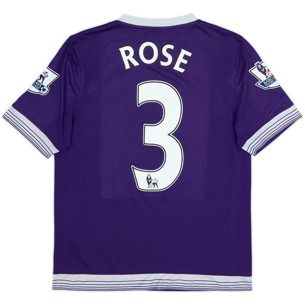 2015-16 Tottenham Third Shirt Rose #3 - 8/10 - (XL.Boys)