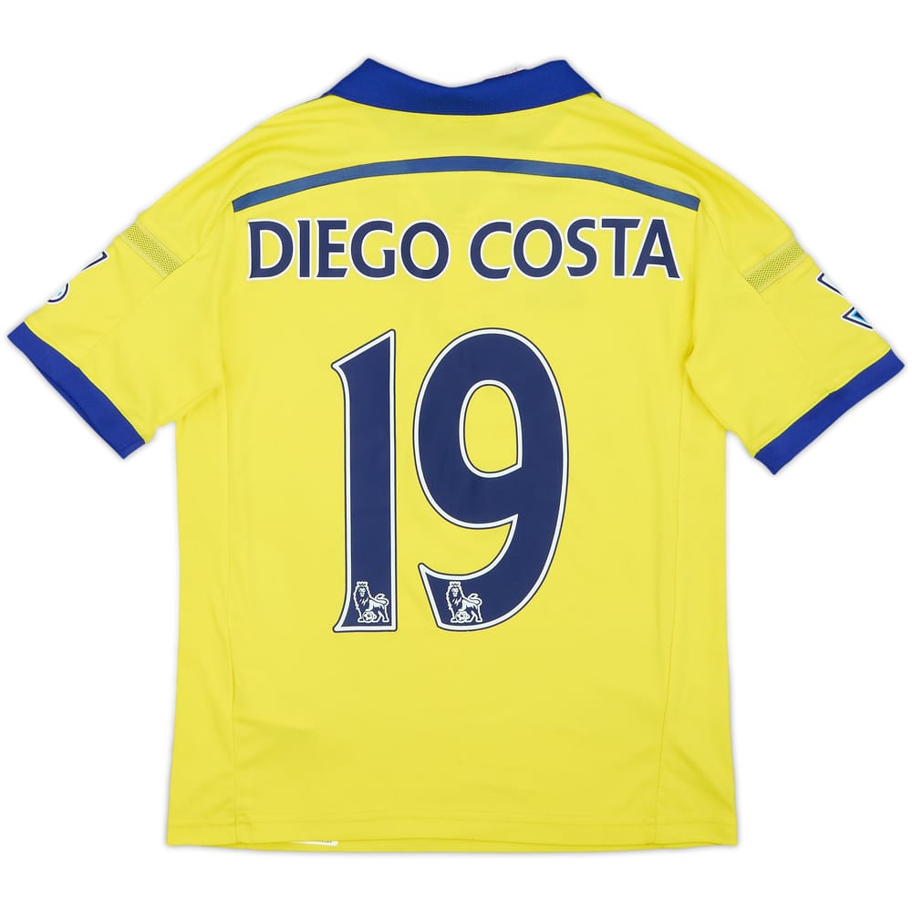 2014-15 Chelsea Away Shirt Diego Costa #19 - 7/10 - (M.Boys)