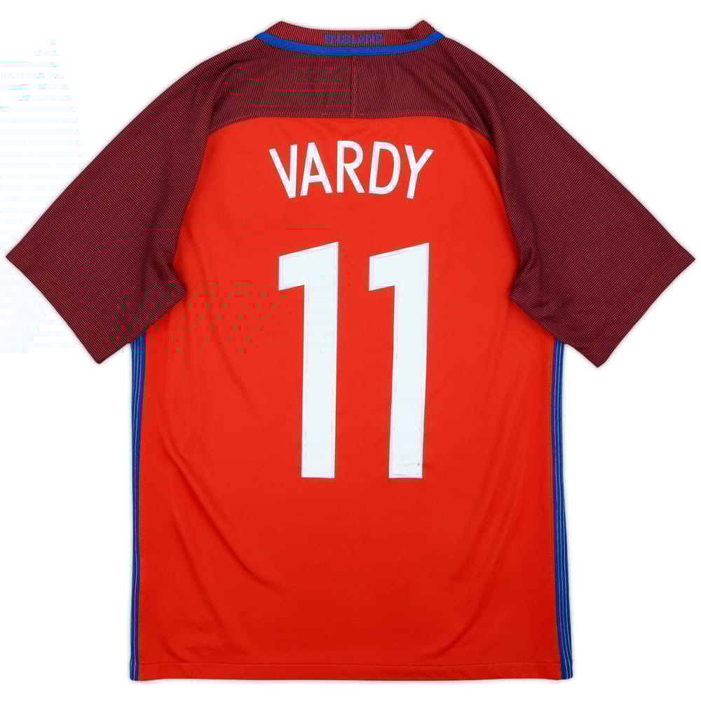 2016-17 England Away Shirt Vardy #11 - 9/10 - (S)