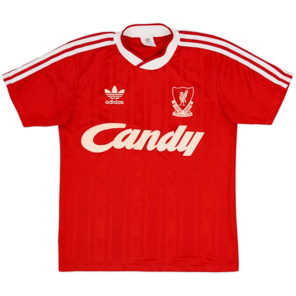 1988-89 Liverpool Home Shirt - 8/10 - (M)