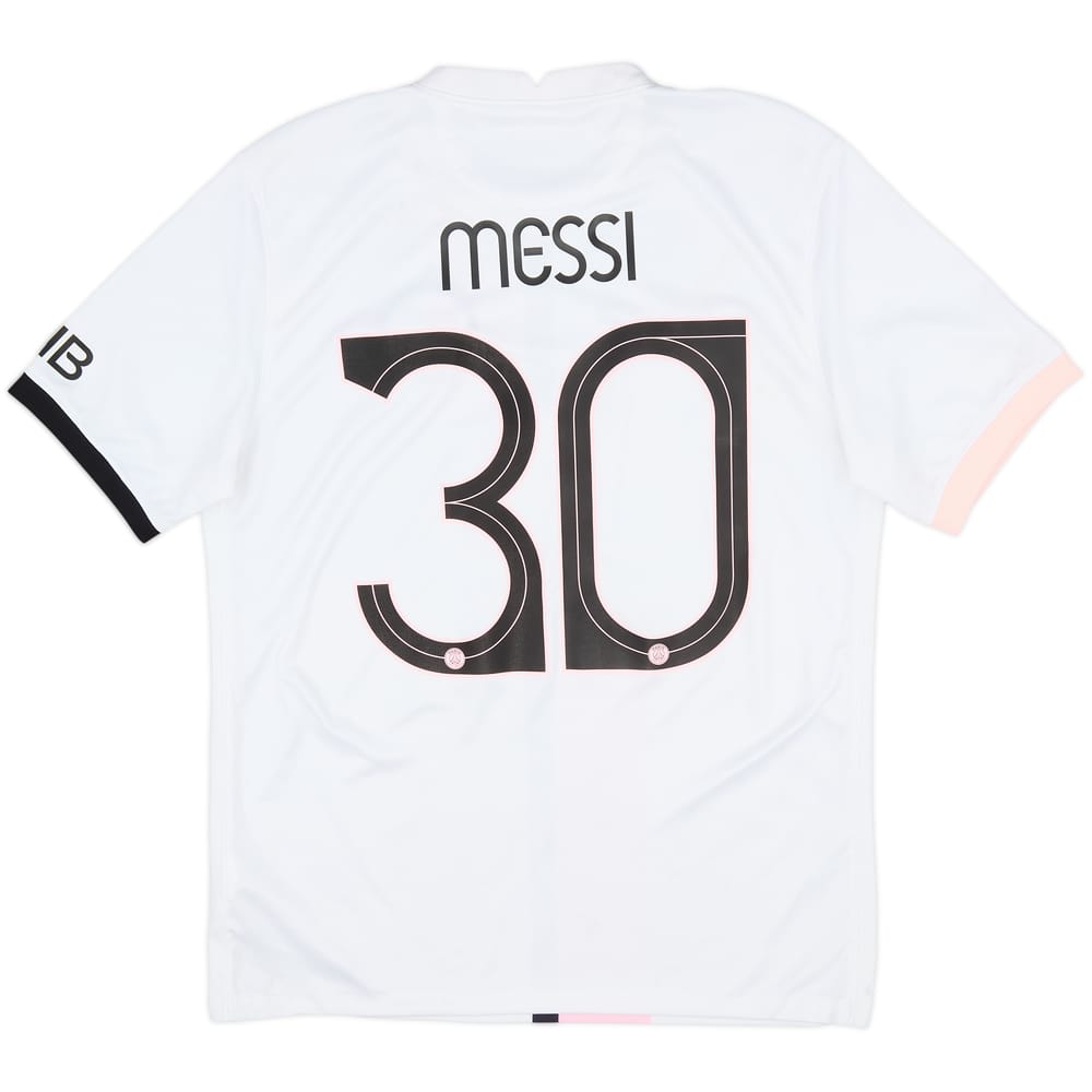 2021-22 Paris Saint-Germain Away Shirt Messi #30 - 6/10 - (M)