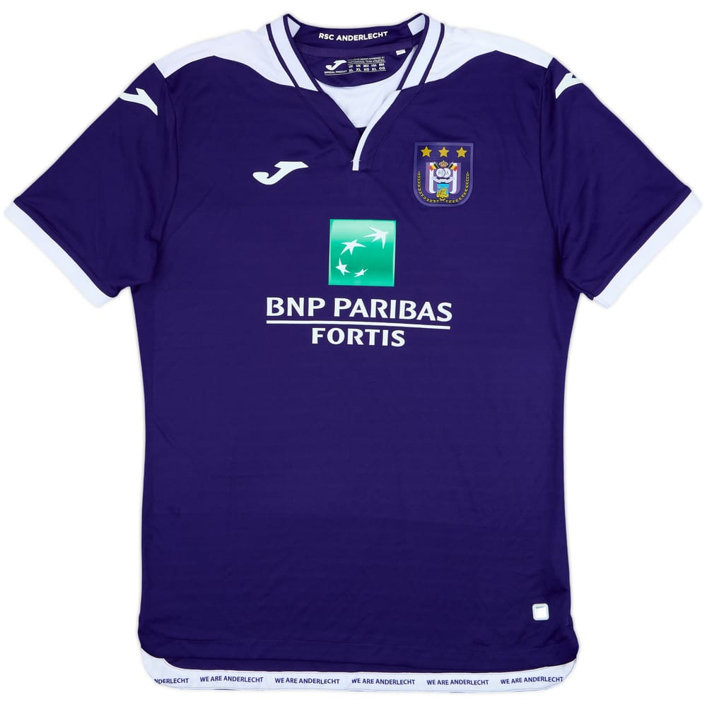 2019-20 Anderlecht Home Shirt - 10/10 - (XL)