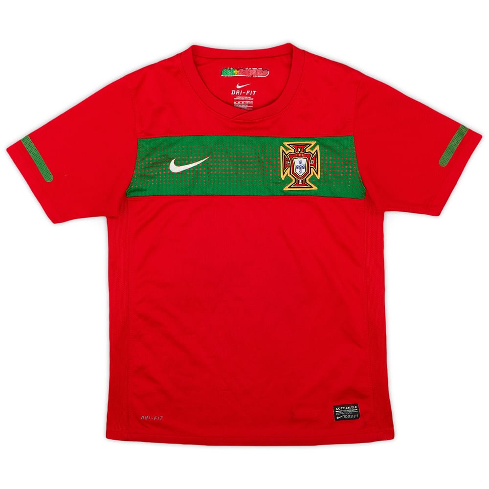 2010-11 Portugal Home Shirt - 8/10 - (M.Boys)