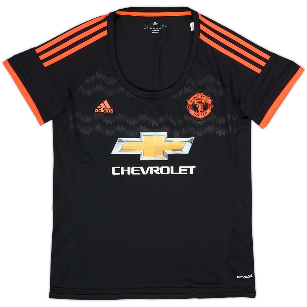 2015-16 Manchester United Third Shirt - 8/10 - (Women's L)