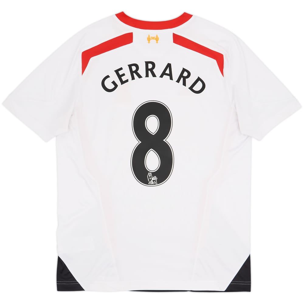 2013-14 Liverpool Away Shirt Gerrard #8 - 5/10 - (M)