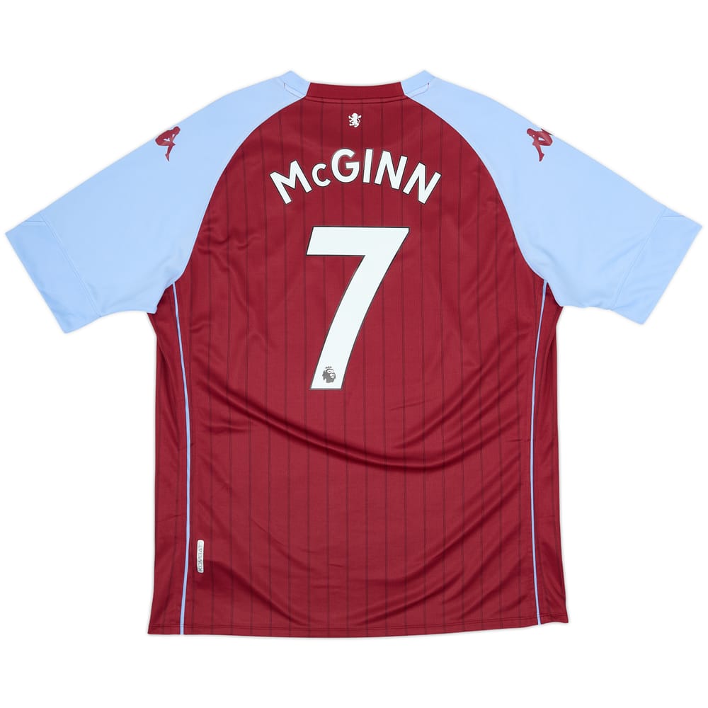 2020-21 Aston Villa Home Shirt McGinn #7 - 8/10 - (XXL)
