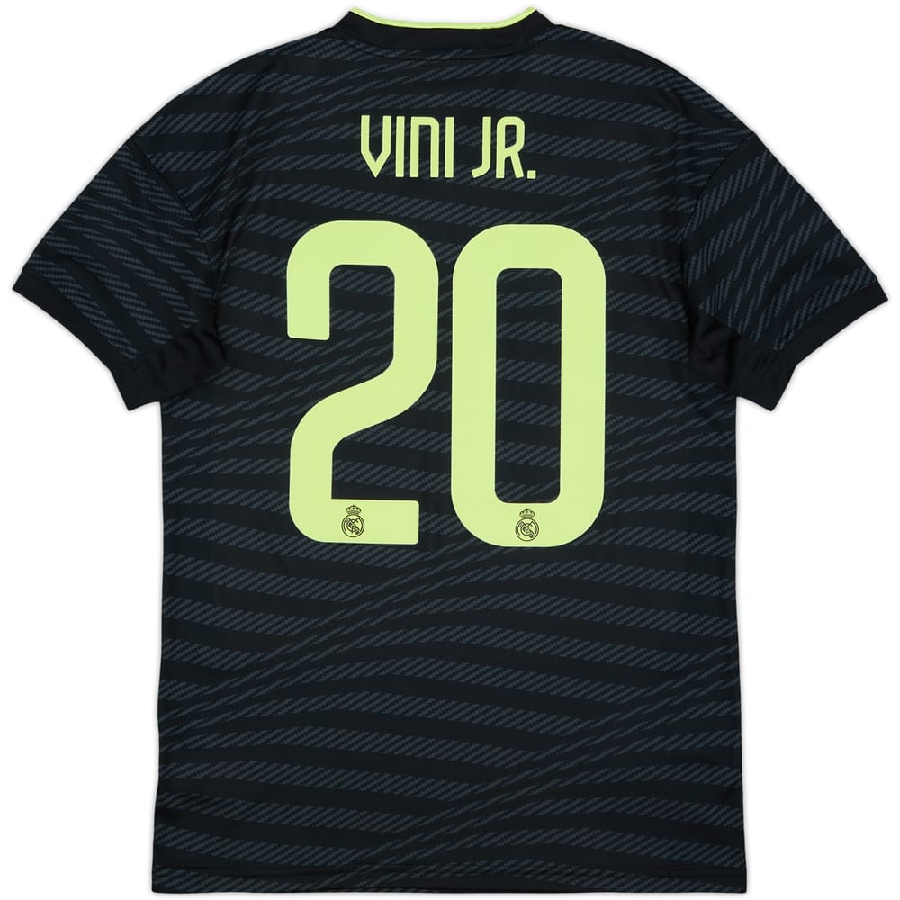 2022-23 Real Madrid Third Shirt Vini Jr #20 - 8/10 - (S)