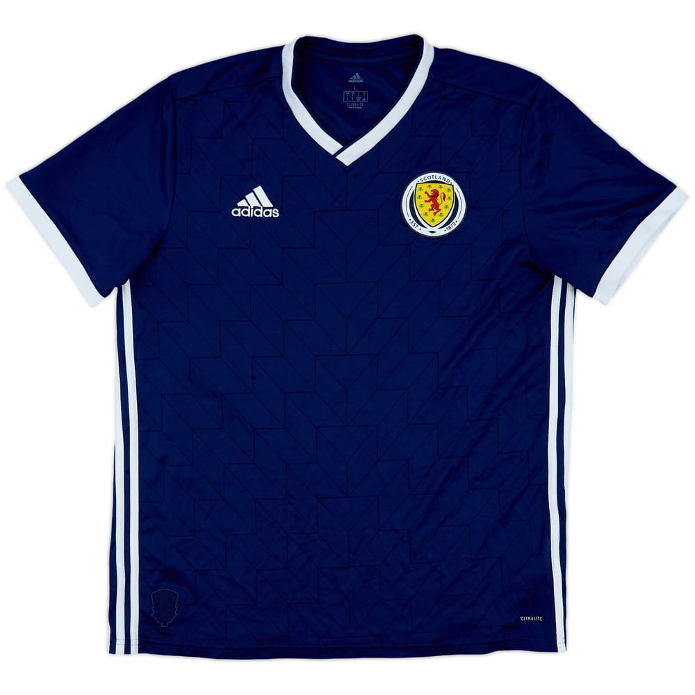2017-19 Scotland Home Shirt - 8/10 - (L)