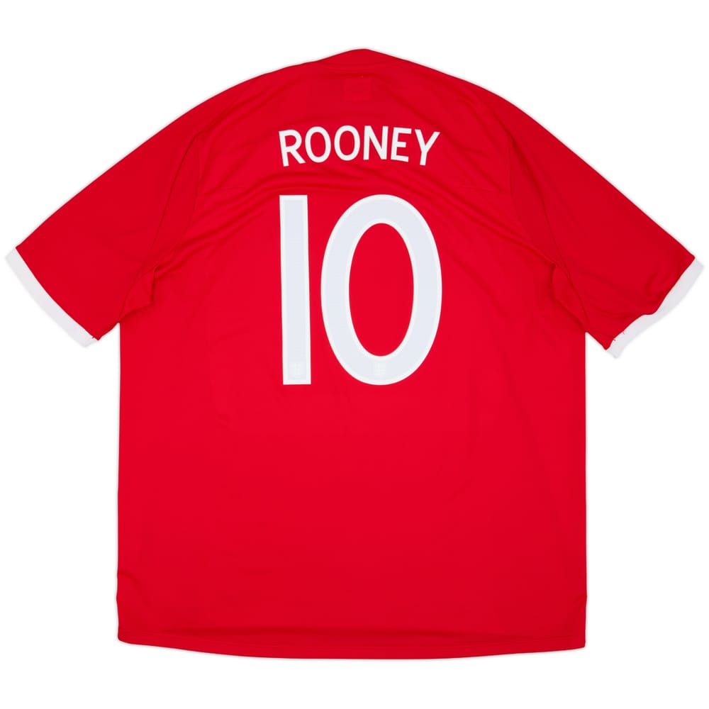 2010-11 England Away Shirt Rooney #10 - 6/10 - (XXL)