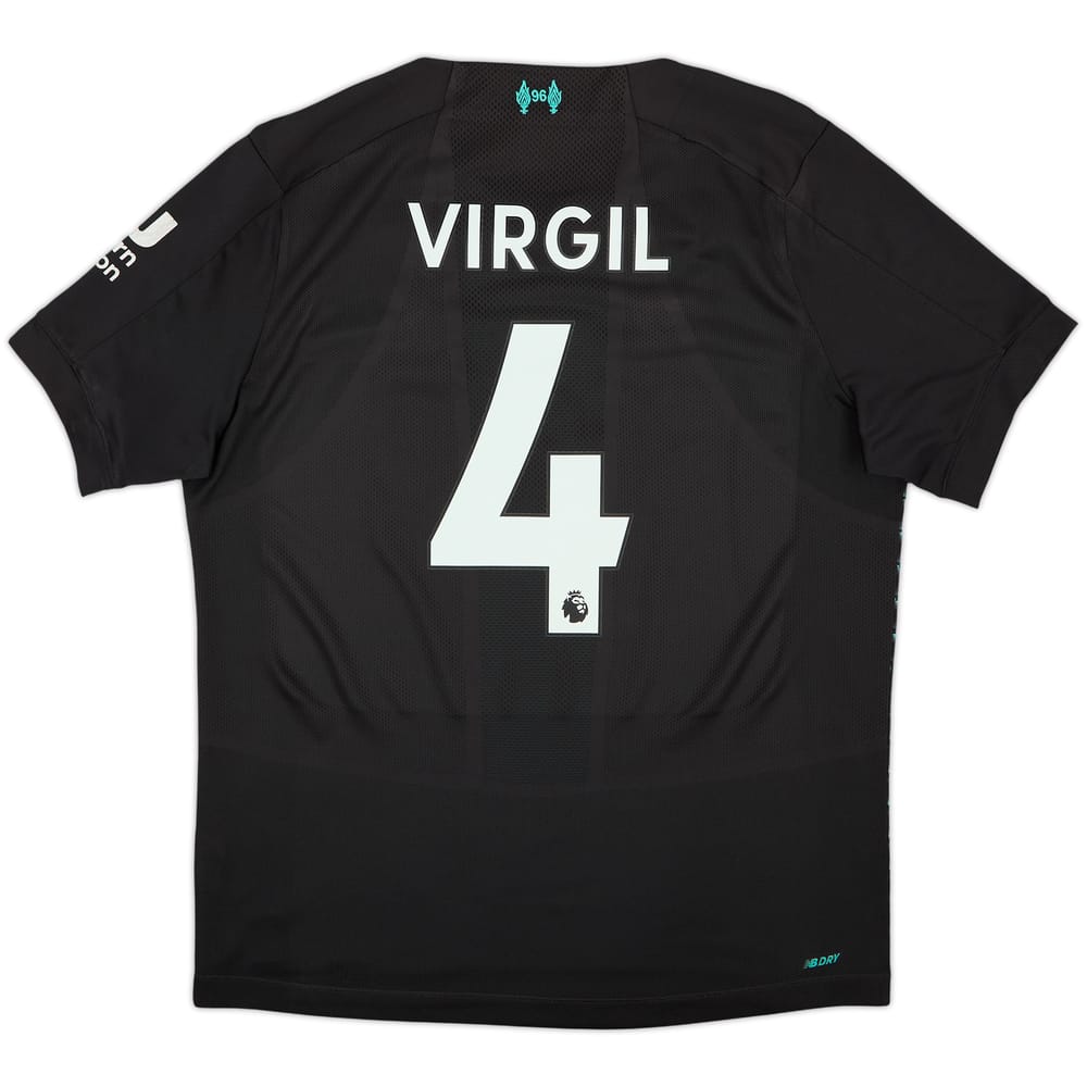 2019-20 Liverpool Third Shirt Virgil #4 - 7/10 - (M)