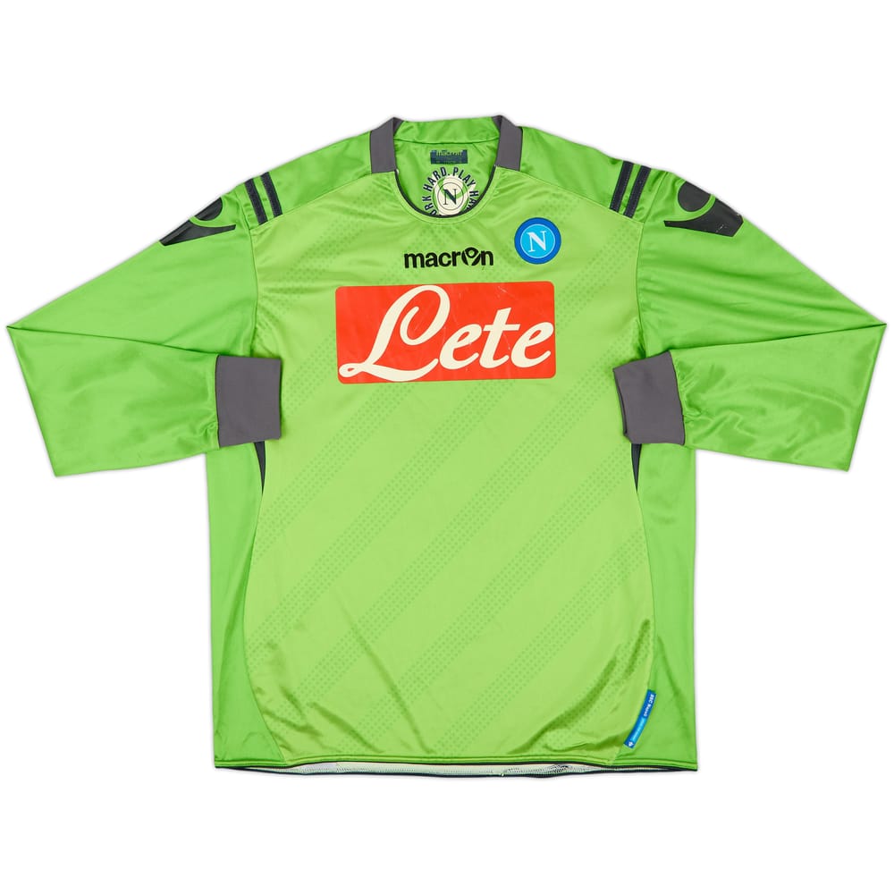 2011-12 Napoli GK Shirt - 5/10 - (S)