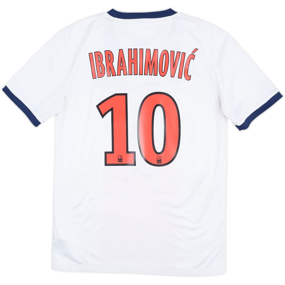 2013-14 Paris Saint-Germain Away Shirt Ibrahimovic #10 - 8/10 - (S)