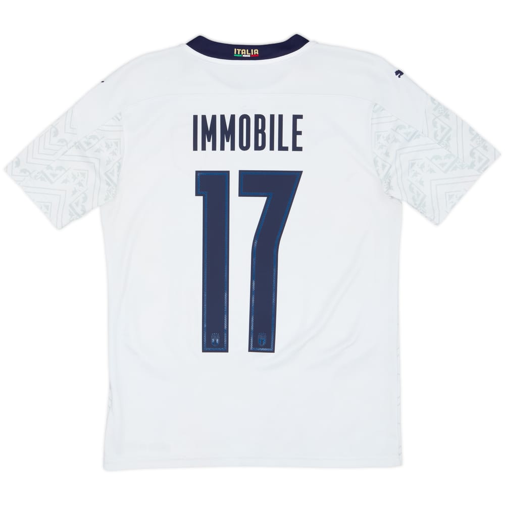 2020-21 Italy Away Shirt Immobile #17 - 9/10 - (S)