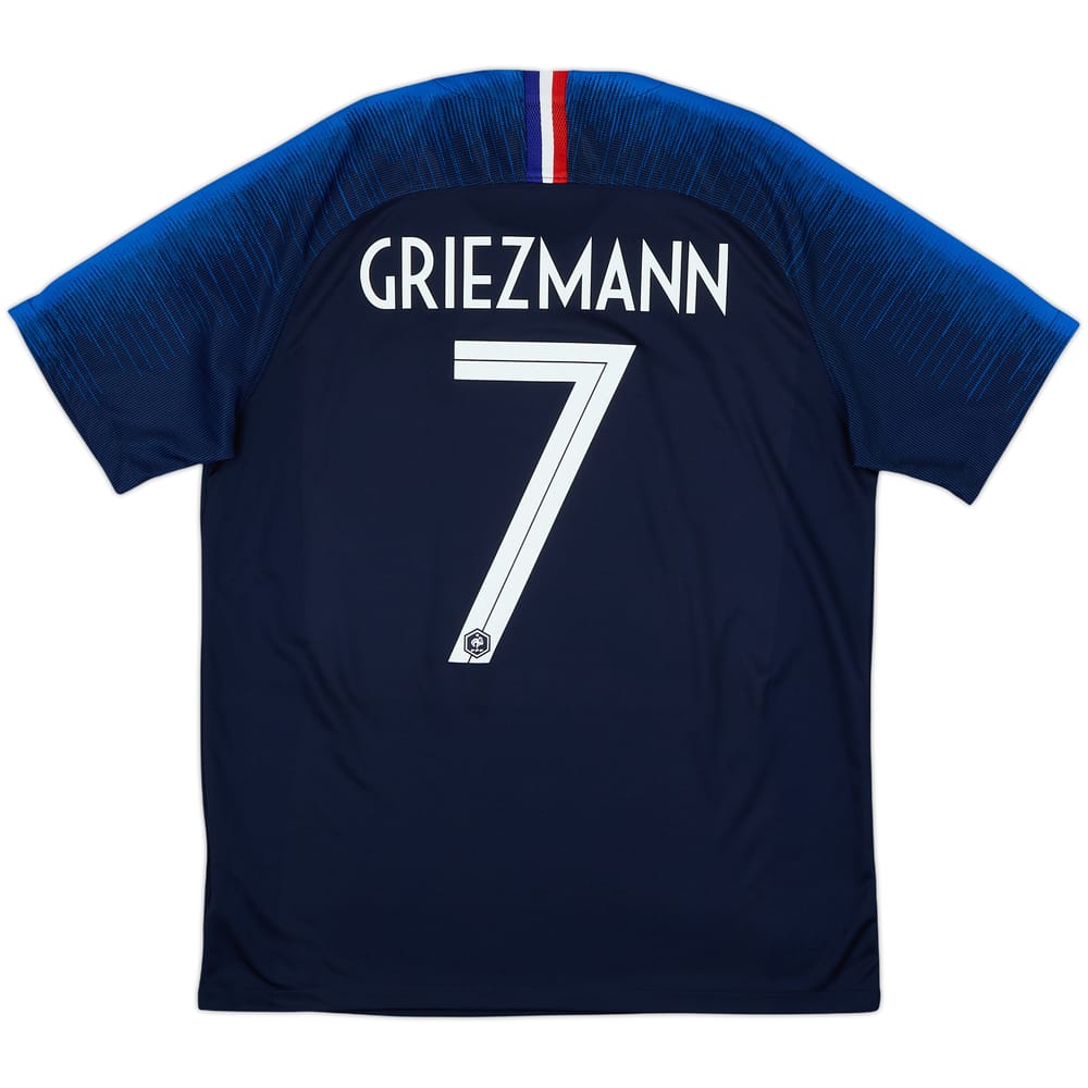 2018 France Home Shirt Griezmann #7 - 8/10 - (S)