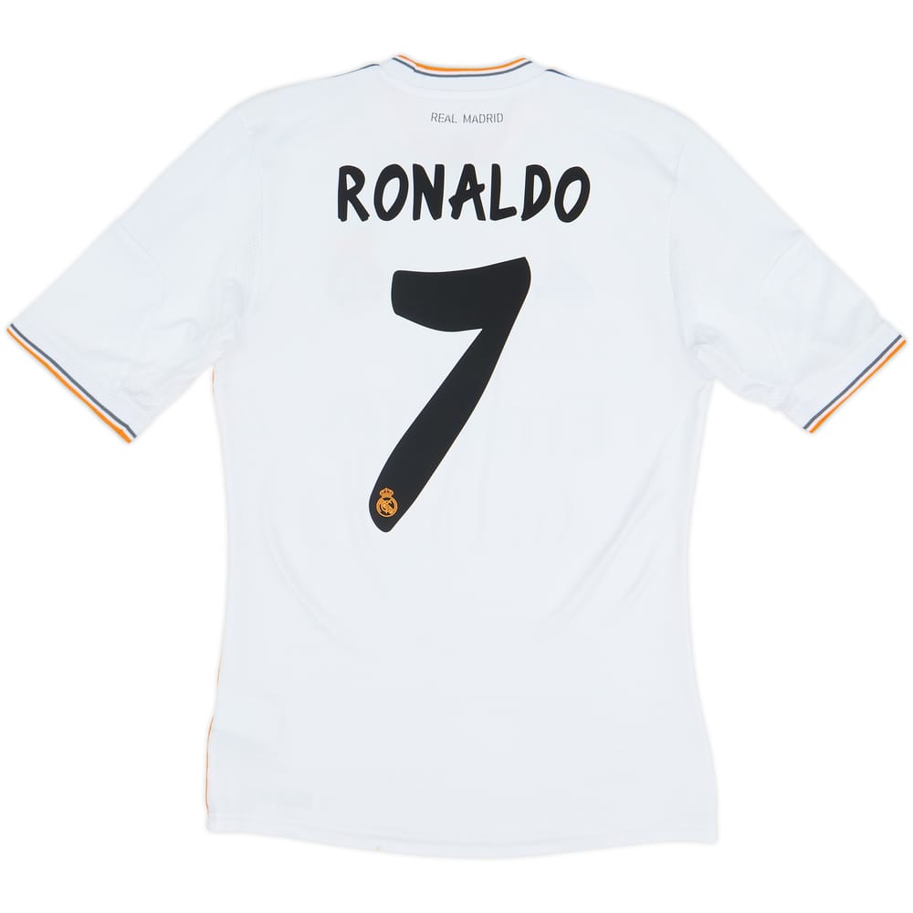 2013-14 Real Madrid Home Shirt Ronaldo #7 - 6/10 - (S)