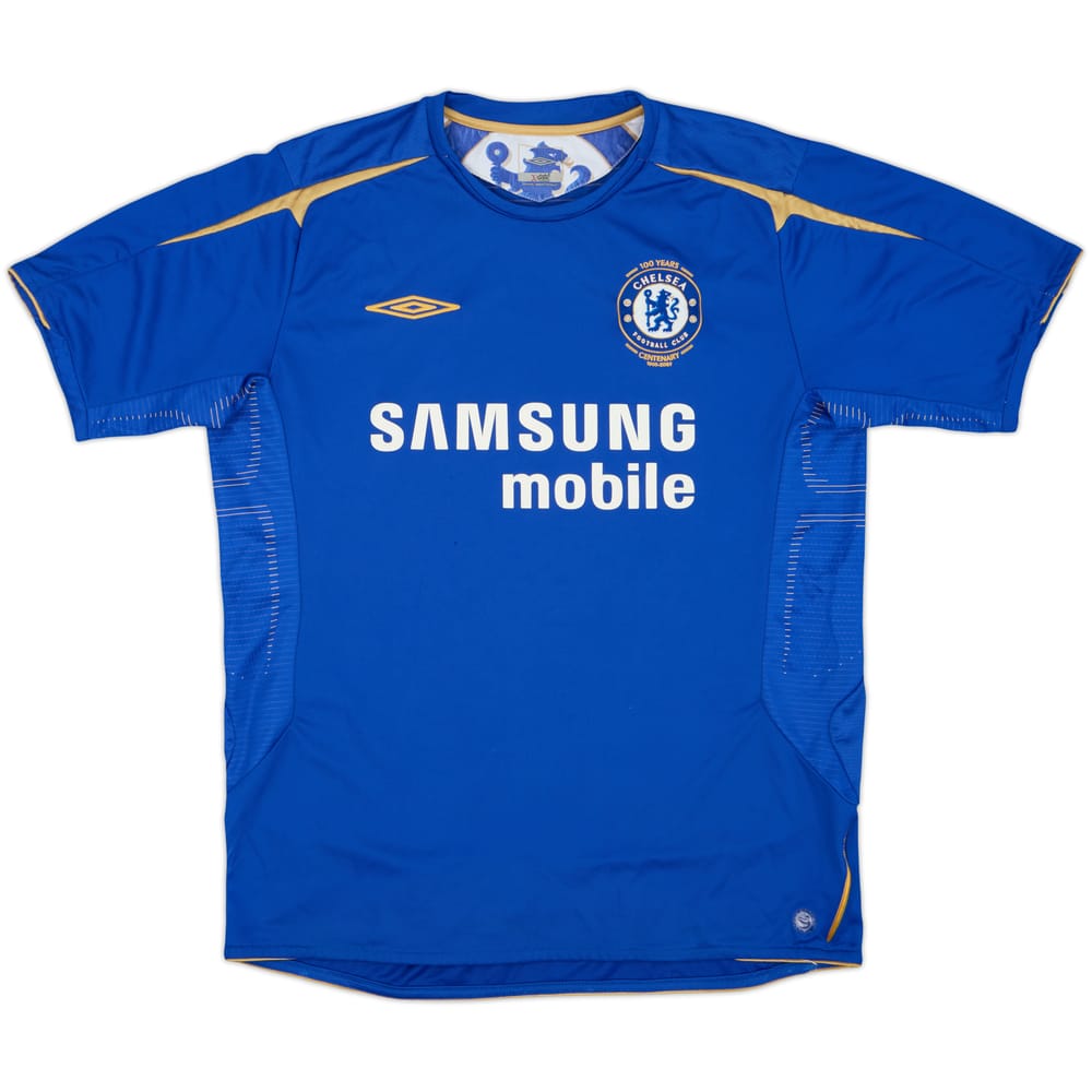 2005-06 Chelsea Centenary Home Shirt - 4/10 - (L)