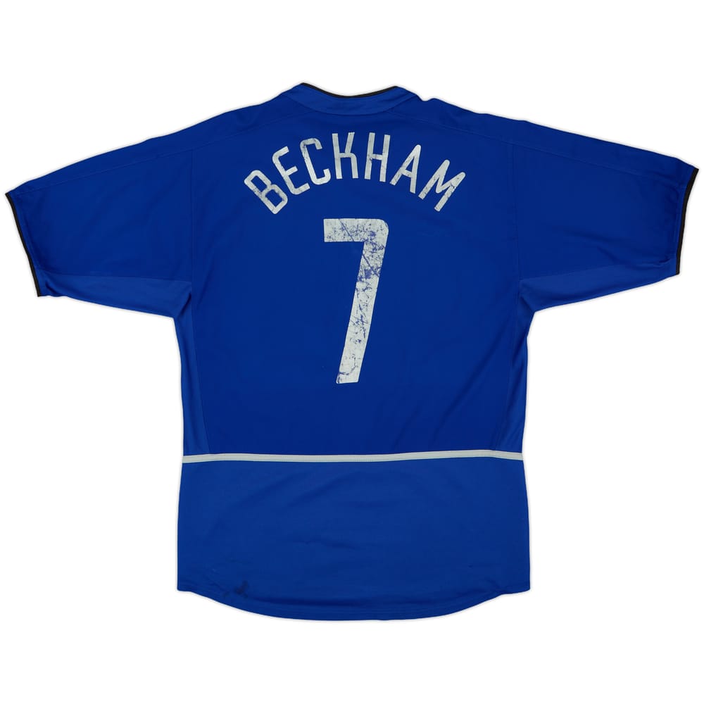2002-03 Manchester United Third Shirt Beckham #7 - 5/10 - (S)