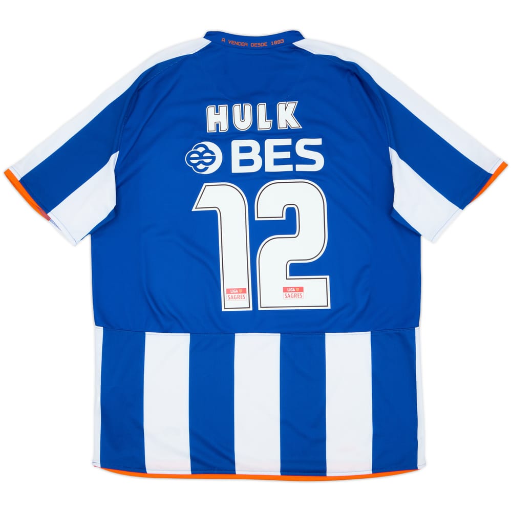 2008-09 Porto Home Shirt Hulk #12 - 6/10 - (L)