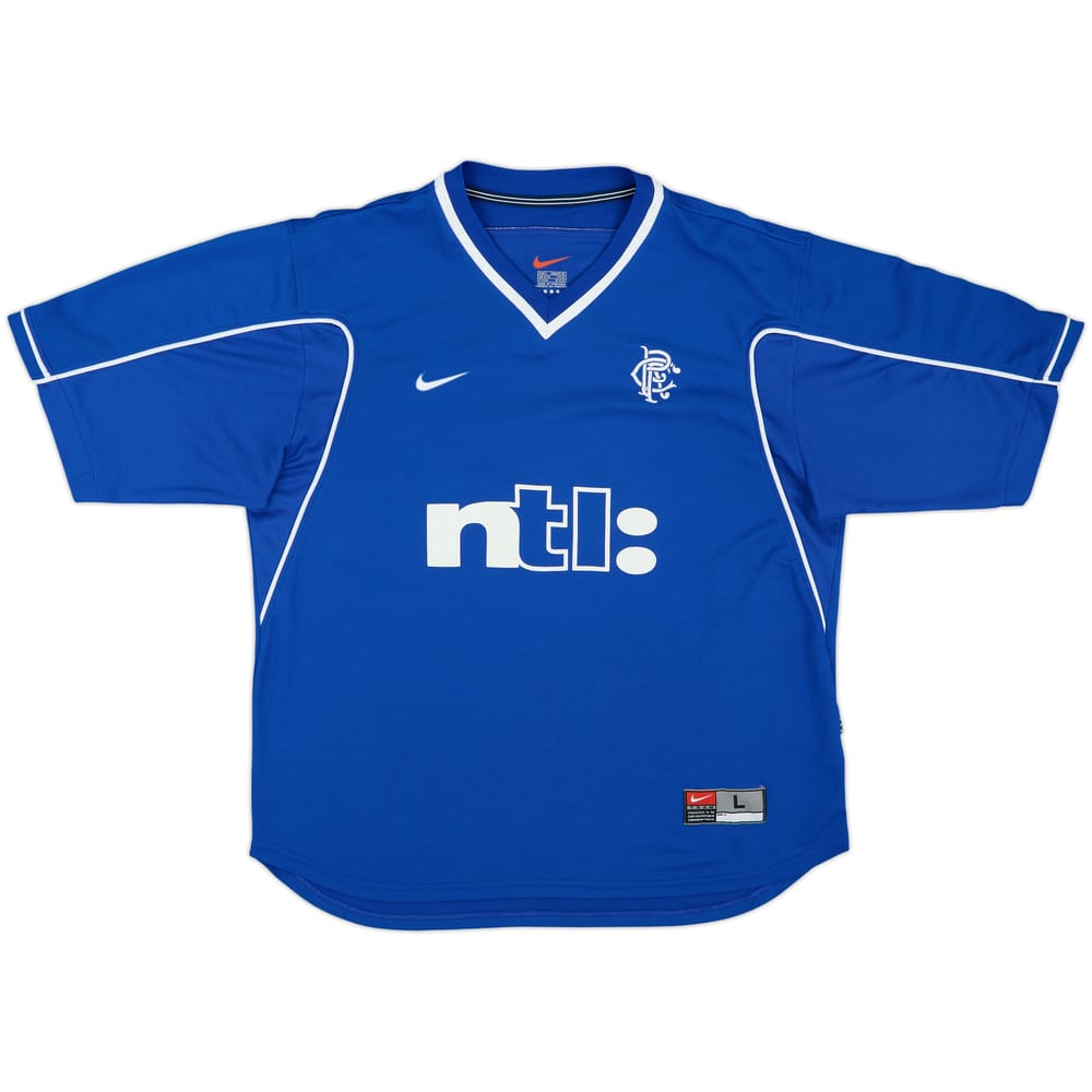1999-01 Rangers Home Shirt - 8/10 - (L)
