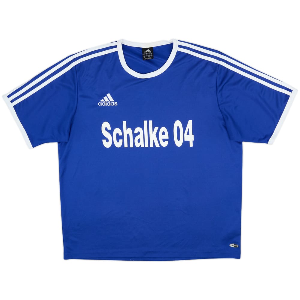 2004-05 Schalke adidas Training Shirt - 8/10 - (L)