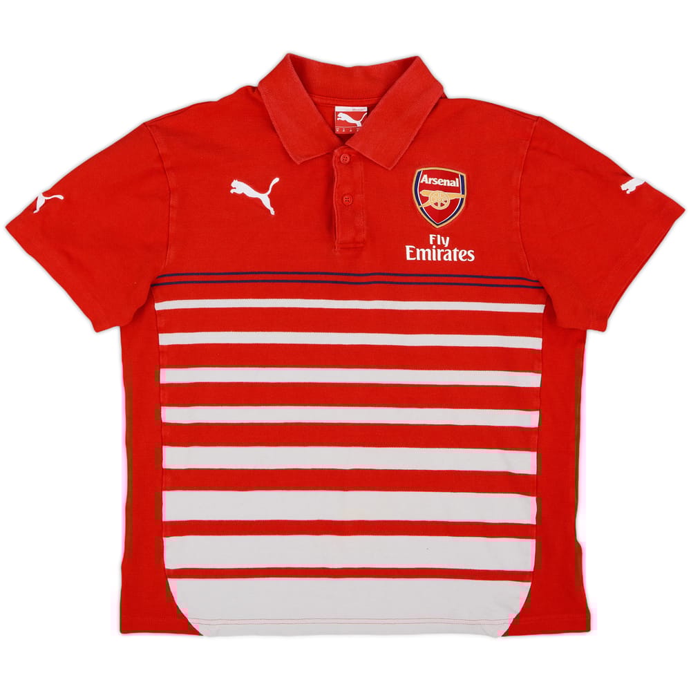 2014-15 Arsenal Puma Polo Shirt - 9/10 - (M)