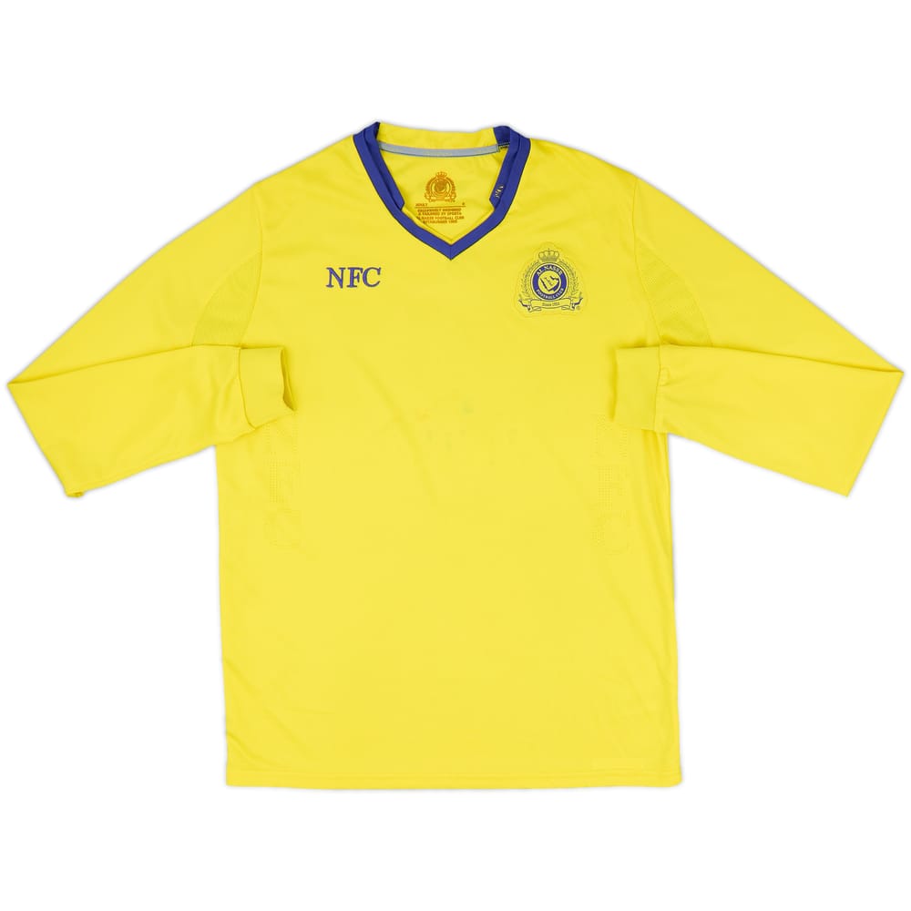 2015-16 Al-Nassr Home L/S Shirt - 5/10 - (S)