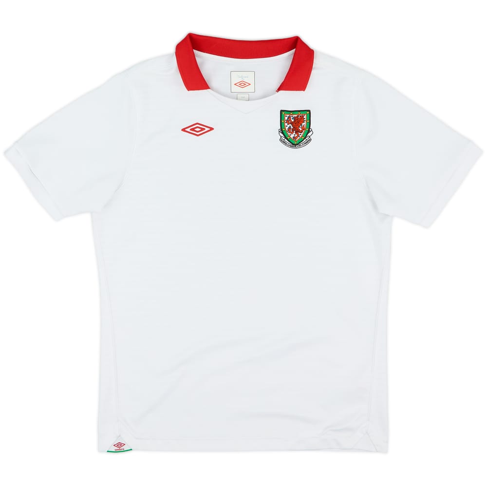 2010-11 Wales Away Shirt - 9/10 - (XL.Boys)