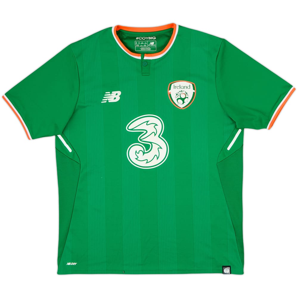 2017-18 Ireland Home Shirt - 6/10 - (M)