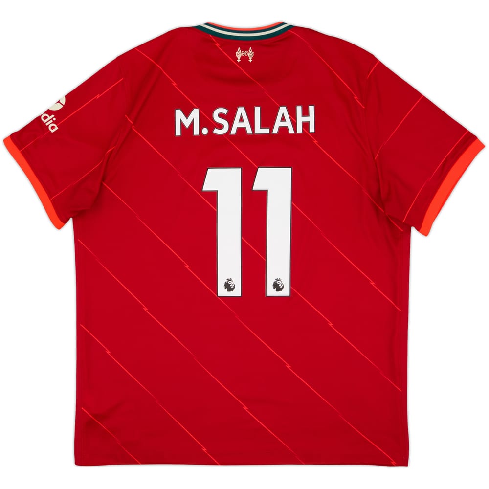 2021-22 Liverpool Home Shirt M.Salah #11 - 8/10 - (XL)