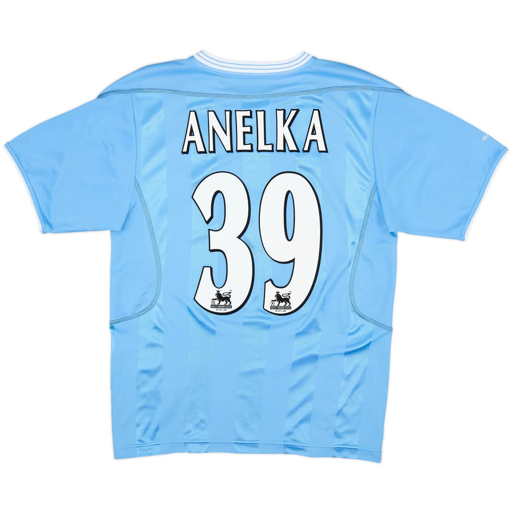 2003-04 Manchester City Home Shirt Anelka #39 - 8/10 - (S)