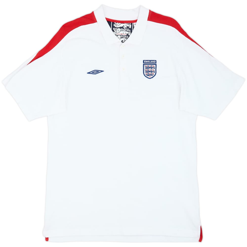 2004-06 England Umbro Polo - 8/10 - (XL)