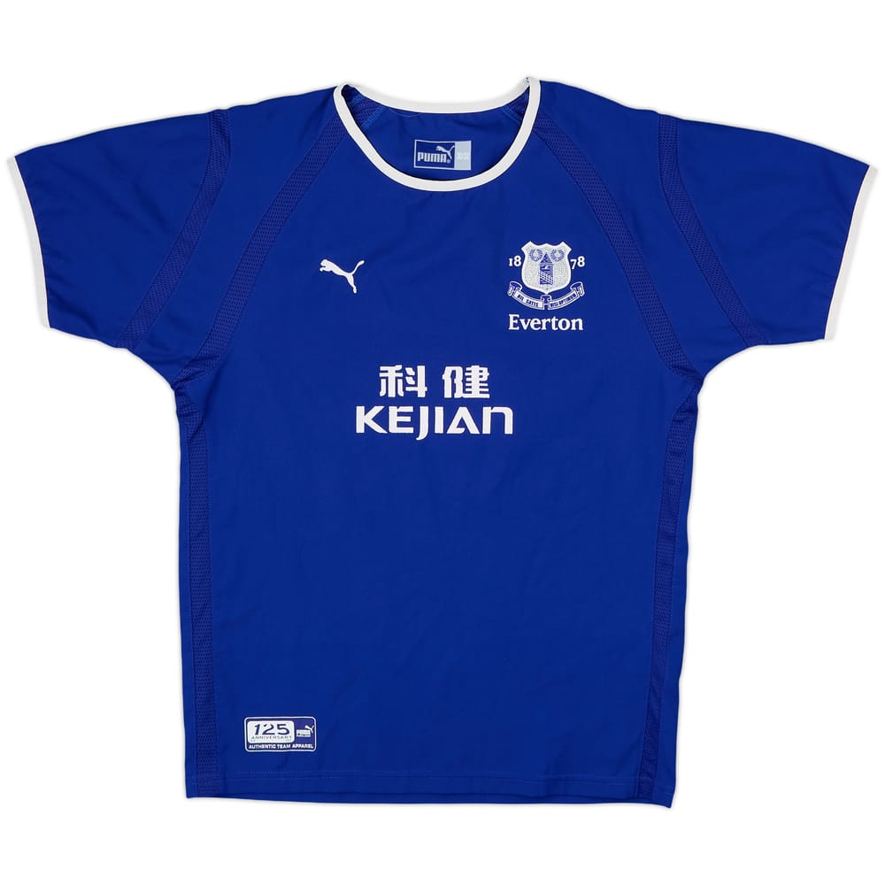 2003-04 Everton Home Shirt - 9/10 - (M.Boys)