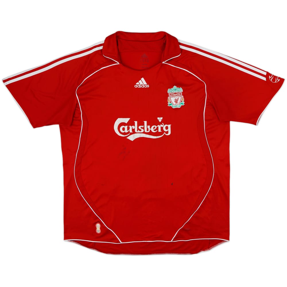 2006-08 Liverpool Home Shirt - 5/10 - (XXL)