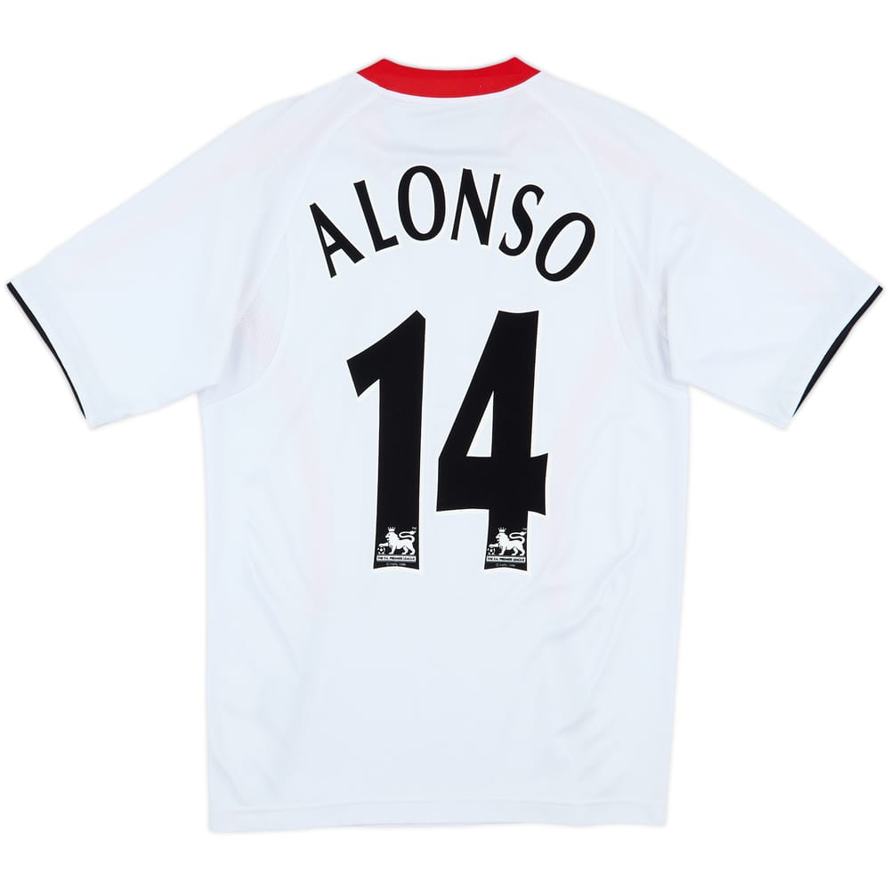 2005-06 Liverpool Away Shirt Alonso #14 - 7/10 - (S)