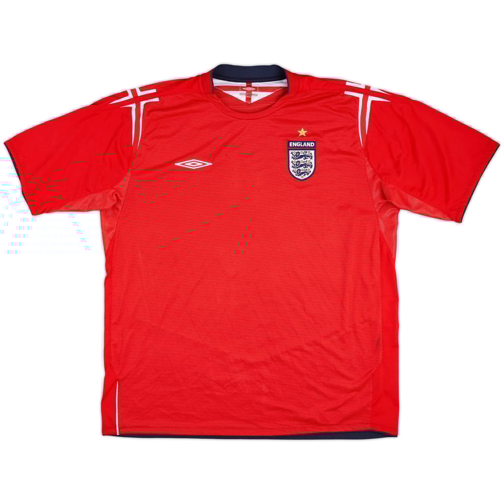 2004-06 England Away Shirt - 5/10 - (XXL)