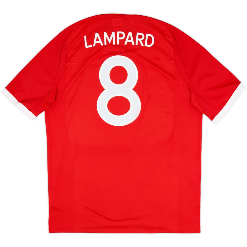 2010-11 England Away Shirt Lampard #8 - 9/10 - (XL)
