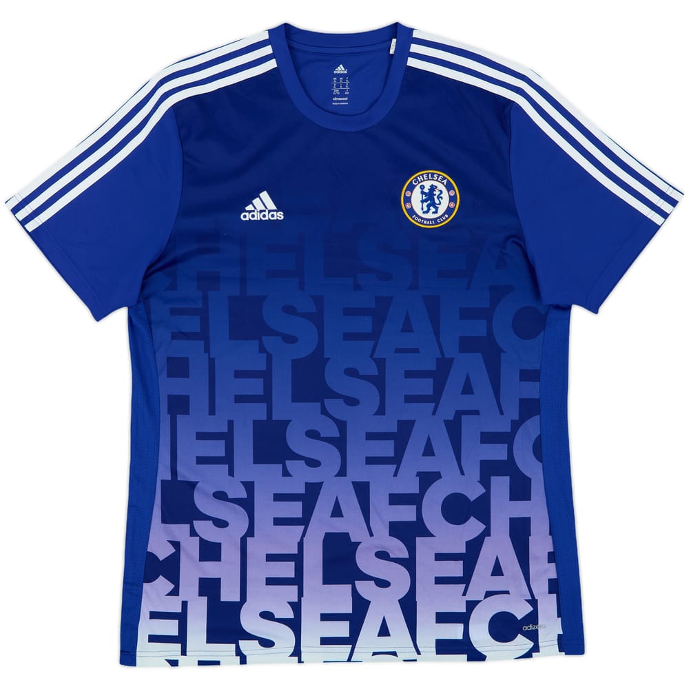 2015-16 Chelsea adizero Training Shirt - 8/10 - (XL)
